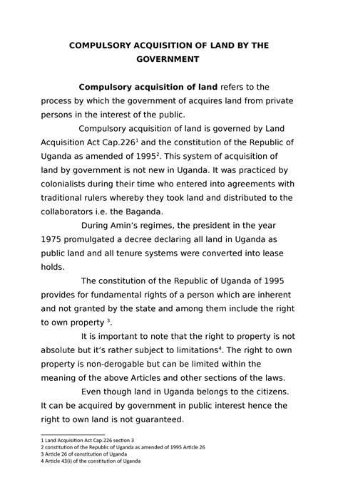 Governments of Land.